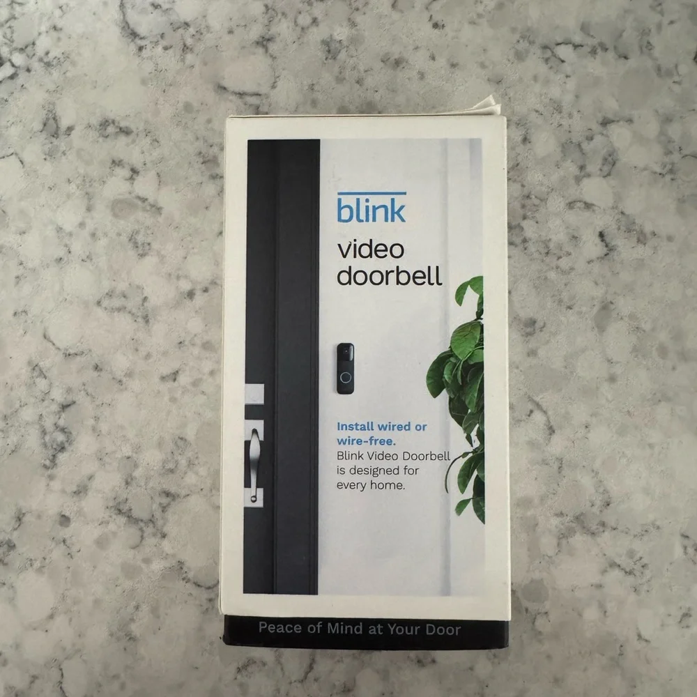 ✨ Blink Video Doorbell – Black | BRAND NEW | NWT ✨